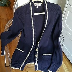 Juicy Couture navy sweater cardigans